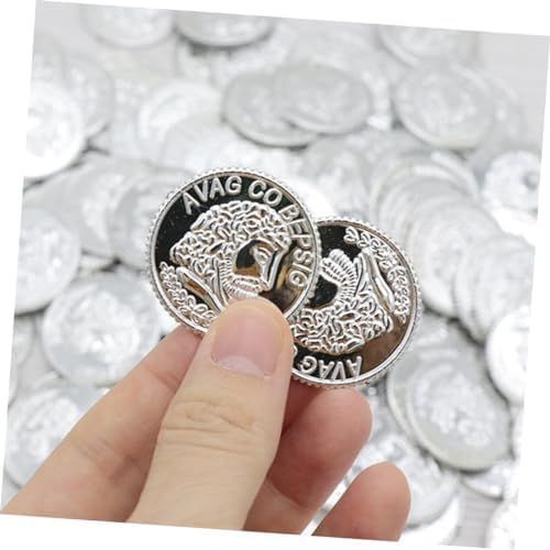 Toyvian Pirate Coins Plastic Treasure Decor