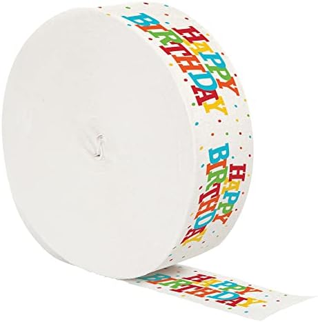 Creative Converting Crepe Streamer 30 Feet Multicolored