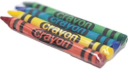 20 Sets of 4-Pack Mini Crayons - Non-Toxic for Kids