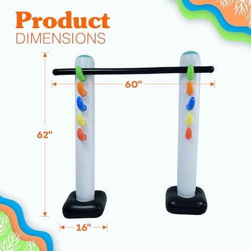 4Es Novelty Inflatable Limbo Game 62 for Kids Adults