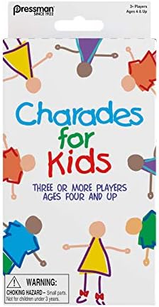 Pressman Charades Kids Game Multicolor 5 Inch