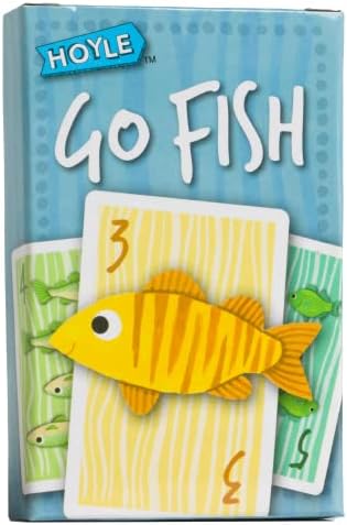Hoyle 6 in 1 Kids Playing Cards Multi Game Pack
