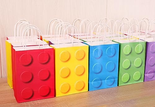 YOTNUS Building Block Party Gift Bags with Handles