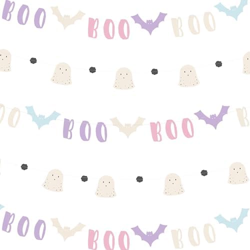 Cheerland Pastel Halloween Garland Set 2pcs