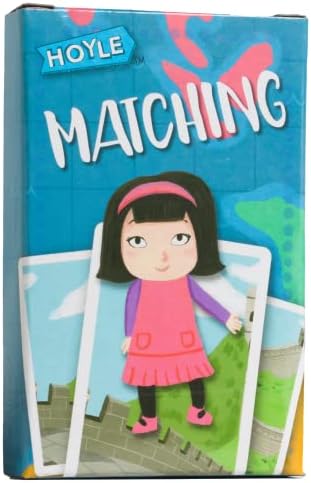 Hoyle 6 in 1 Kids Playing Cards Multi Game Pack