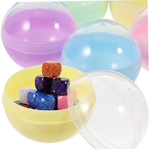 VICASKY 50pcs Reusable Fillable Balls for Playpits and Showcases