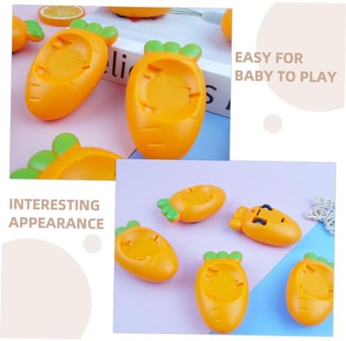 PENIKOKO Easter Mini Pull Back Cars with Rabbit and Carrot Design