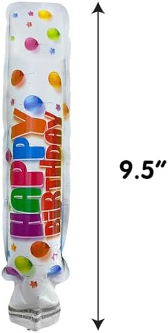 BEST PARTY EVER Happy Birthday Squeeze Popper 2 Pack