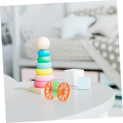 Hemoton 50pcs Rolling Tumbler Toy Wheels Mini Tumbler Toys for Kids Parties
