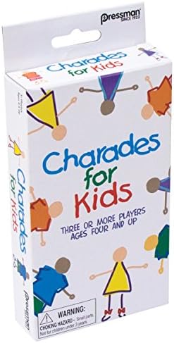 Pressman Charades Kids Game Multicolor 5 Inch