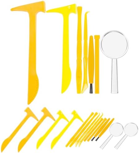BESTonZON 63pc Gemstone Digging Kit for Kids