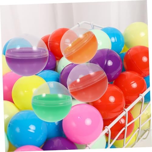 Brightfufu Strong Sturdy Party Game Balls 50pcs Plastic Capsules