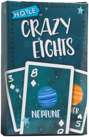 Hoyle 6 in 1 Kids Playing Cards Multi Game Pack