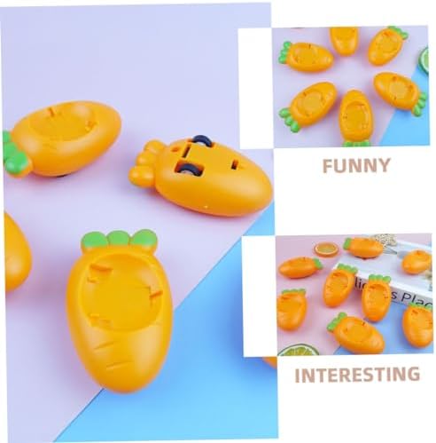 PENIKOKO Easter Mini Pull Back Cars with Rabbit and Carrot Design