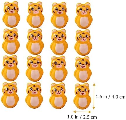 20pcs Tiger Wobbling Toy for Boys Girls Desktop Decor