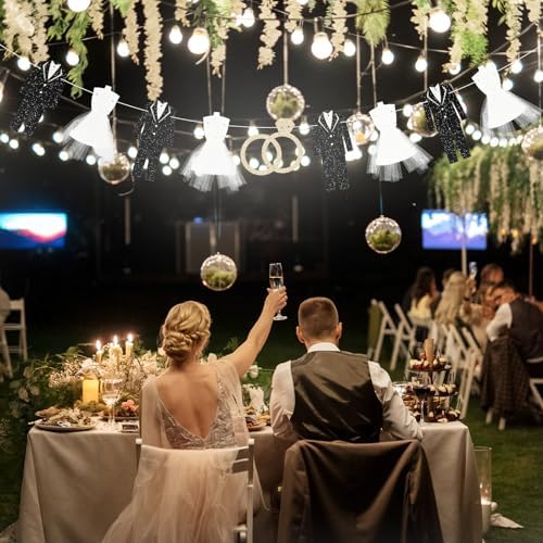 Tedercle Wedding Dress Garland Banner Set