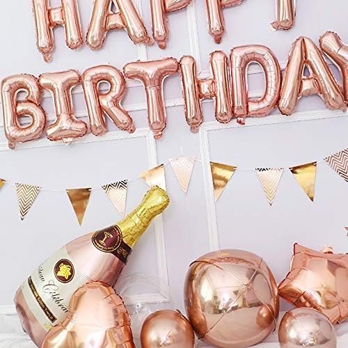 Champagne Bottle Balloons 4PCS for Party Decorations