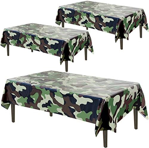 AnapoliZ Army Camouflage Table Cover 3 Pcs Pack