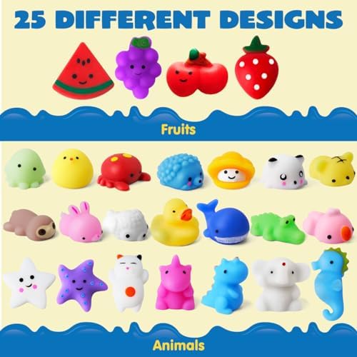 JOYIN Mochi Squishy Toy Set 25 Pack