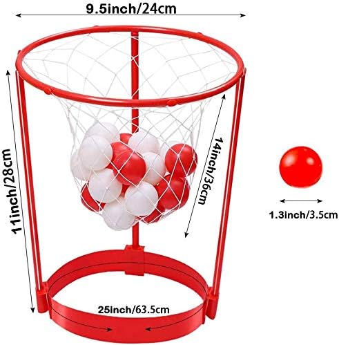 2 Pack Head Hoop Basketball Game for Kids Adults