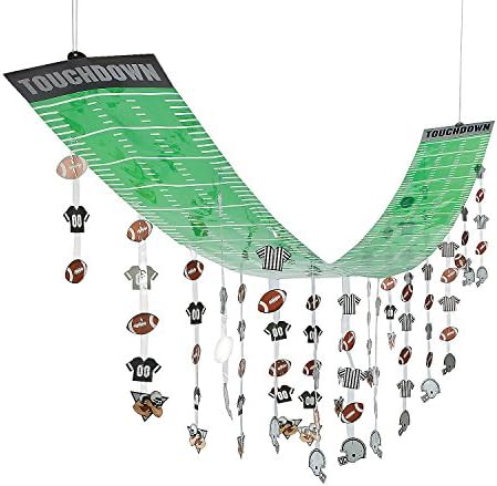 Football Field Party Ceiling Decor 12ft Long