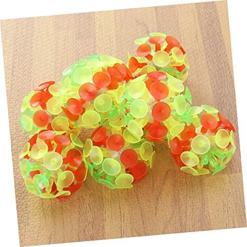 IMIKEYA 7pcs Suction Cup Bounce Balls for Kids
