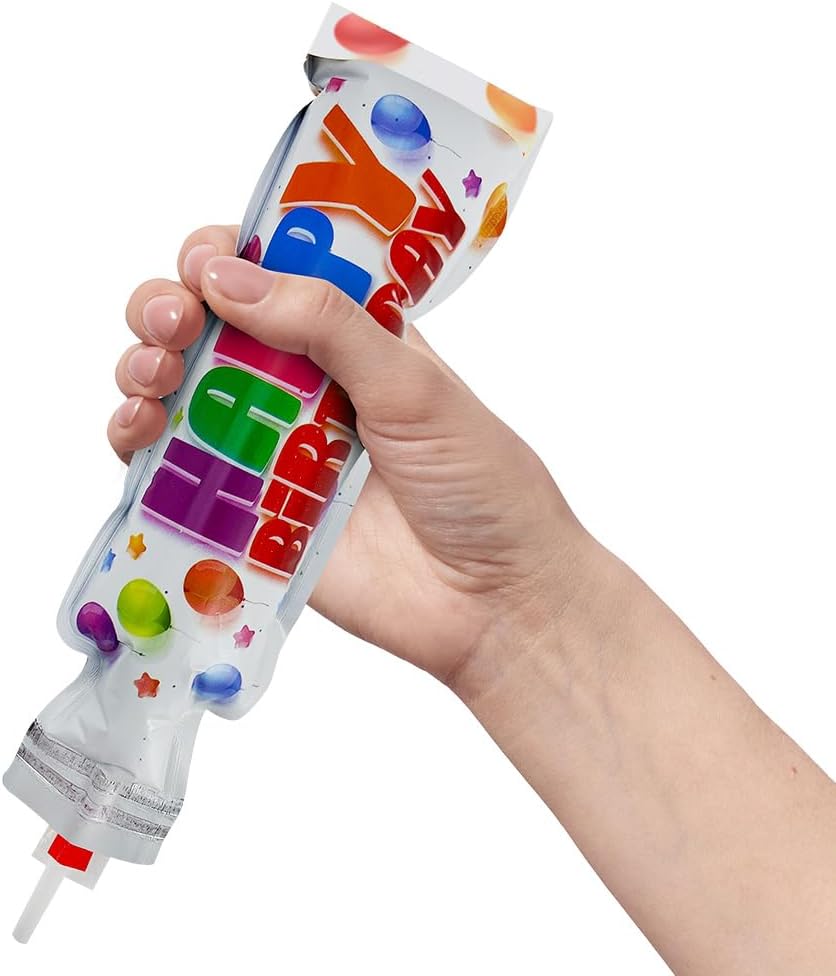 BEST PARTY EVER Happy Birthday Squeeze Popper 2 Pack