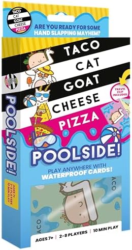 Taco Cat Goat Cheese Pizza Poolside Card Game