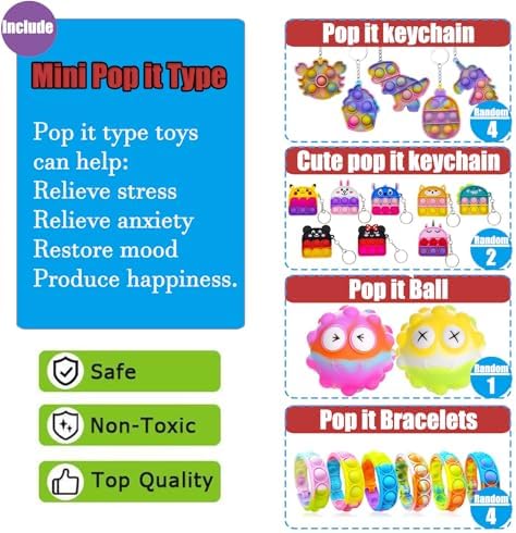 109 PCS Premium Party Favors Toys Set for Kids