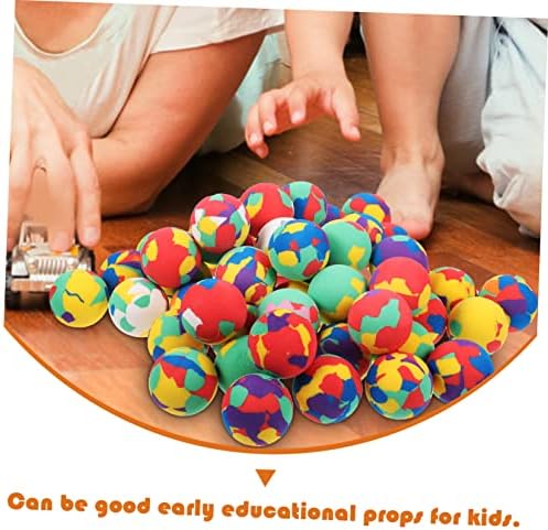 50Pcs Colorful EVA Bouncy Balls for Kids