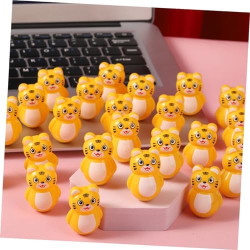 20pcs Tiger Wobbling Toy for Boys Girls Desktop Decor