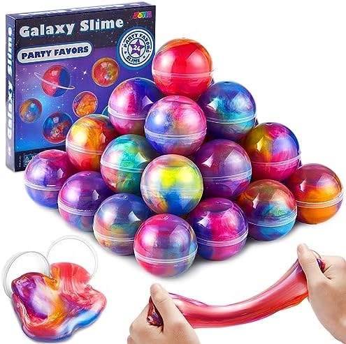 JOYIN Galaxy Slime Party Favors 24 Pack