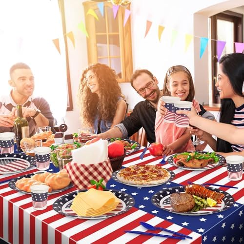 Childom Patriotic Party Supplies 152Pcs Set