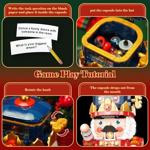 Christmas Nutcracker Building Set 721 Pieces