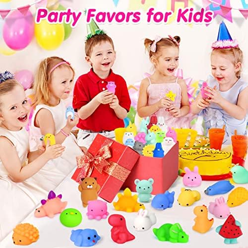 OCATO 40pcs Mochi Squishy Toys Party Favors for Kids