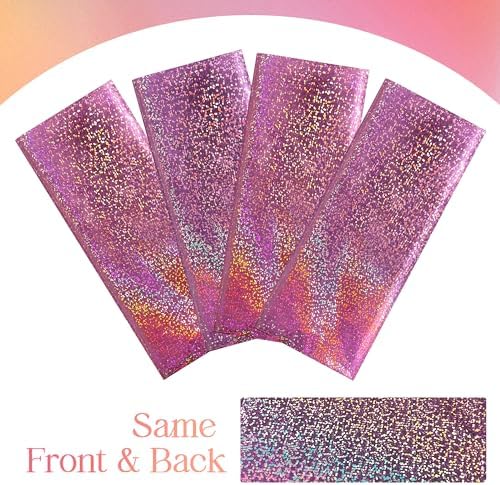 2 pcs Pink Holographic Tablecloths for Party Decorations