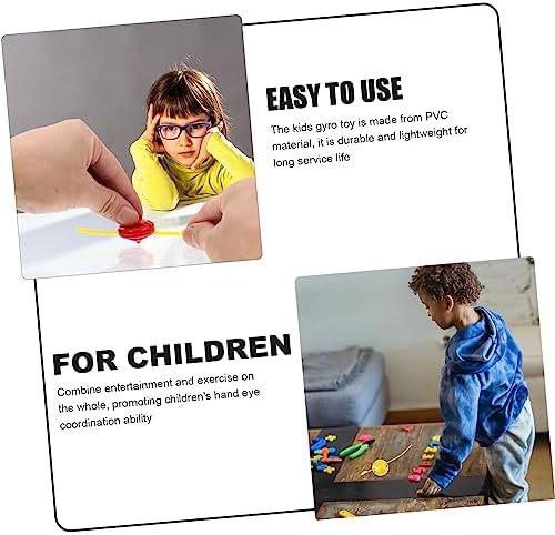 Vaguelly 15pcs Ruler Gyro Toys Educational Party Favors for Kids