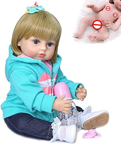 iCradle 22 Inch Reborn Baby Doll Realistic Handmade