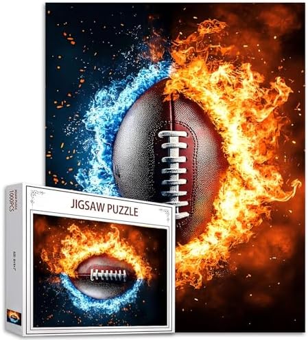 Tucocoo 1000 Piece Jigsaw Puzzle American Football Art