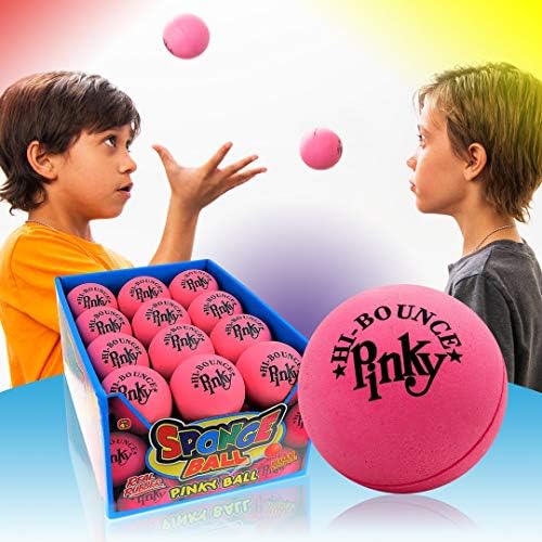 JA-RU Super Bounce Pinky Ball 12 Pack