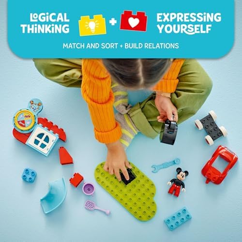 LEGO DUPLO Disney Mickey Mouse Clubhouse Building Kit for Toddlers