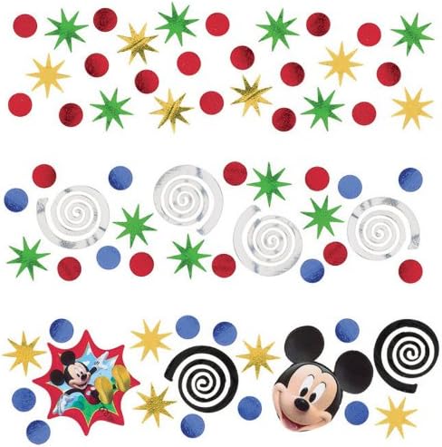 Amscan Mickey on the Go Confetti Value Pack 1 Pack