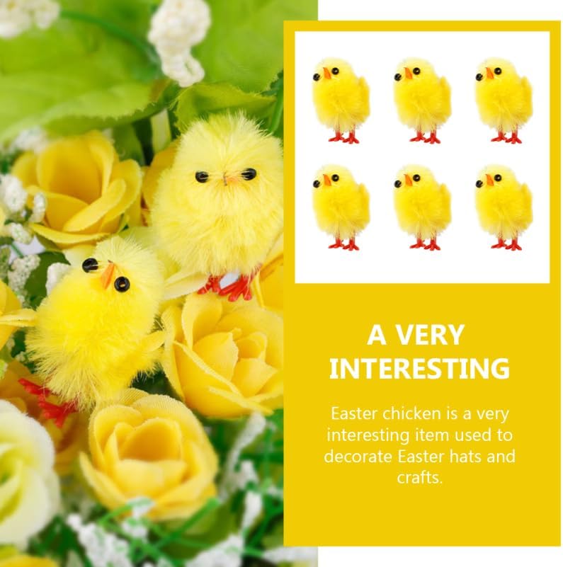 DOITOOL 36 Pcs Mini Easter Chicks Decor