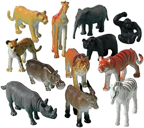 Jungle Animal Value Pack 2 12-Pack Birthday Party Favors