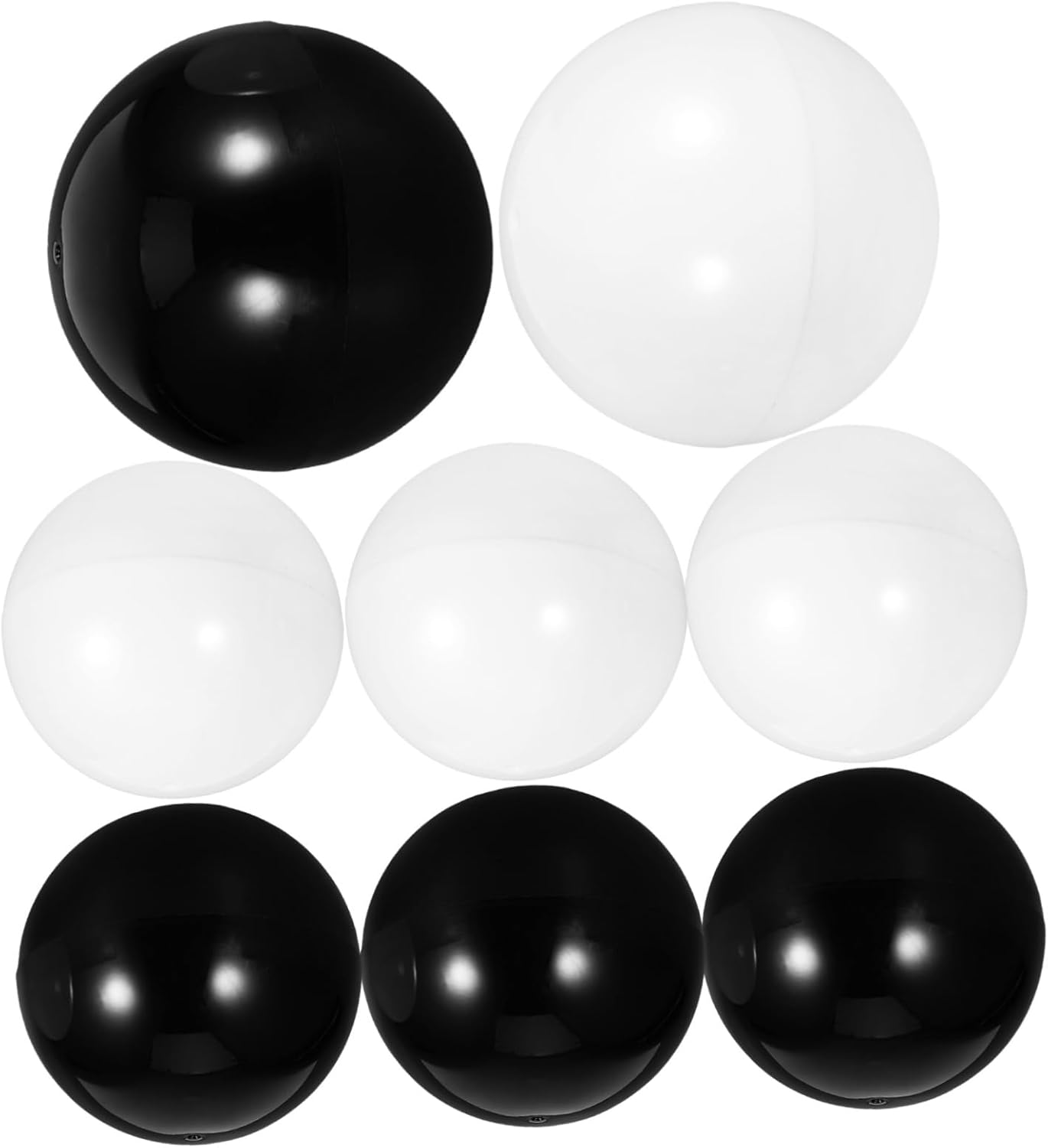8pcs Empty Round Capsules for Gumball Machines and Events