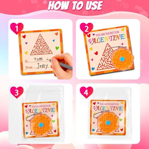 24 Pack Mini Maze Puzzles for Kids