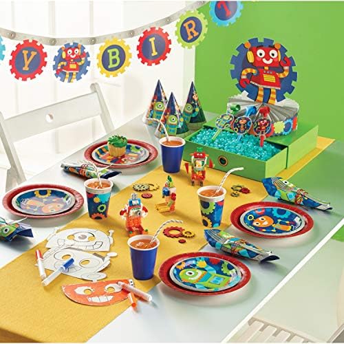 Creative Converting 332226 Robot Centerpiece Decor