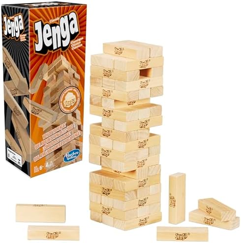 Jenga Game Original Wood Block Challenge Tower