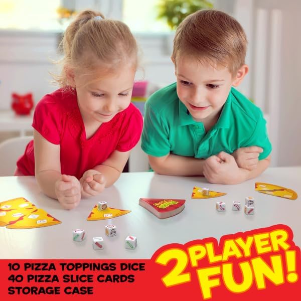 University Games Pizza Party Dice Game for Kids and Families