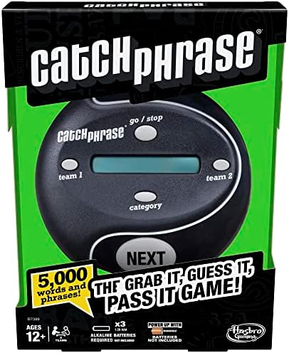 Hasbro Gaming Catch Phrase Electronic Game for 4 Players
